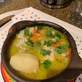 El cooksnap de David Kimber Camussetti cuando hizo Cazuela de ave chilena.