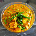 Darshana Patel's cooksnap of when they made Mutter Paneer.