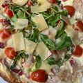 Oregano & Lemon's cooksnap of when they made Flammkuchen Schwarzwald.