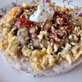 El cooksnap de graciela martinez IG @gramar09ok ☺💗 cuando hizo TOSTADAS De Arroz,🌾 Multicereal con puré de Garbanzos...!.
