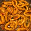 Cooksnap dari Faradina Pravesty untuk resep Cumi goreng tepung saos padang