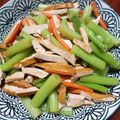 庭秀 的 芹菜炒豆乾 cooksnap
