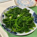 selene 的 蒜炒番杏(甜菠菜) cooksnap