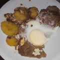 El cooksnap de Abril Diaz cuando hizo Bifes a la Criolla.