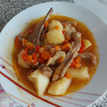 El cooksnap de Eva Checa cuando hizo Guiso de churrasco de cordero.