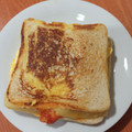 El cooksnap de Julián cuando hizo Tortisandwich de sobrasada.