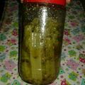 El cooksnap de vivii cuando hizo Pencas en escabeche.