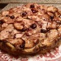 El cooksnap de Toñi Fernández cuando hizo Tarta de manzana y fresas, rápida🍰.