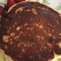 El cooksnap de Maiko Kamata cuando hizo Pancake con chocolate chips.