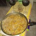 El cooksnap de Christian Toledo cuando hizo Pollo salteado con verduras y arroz.