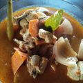 Cooksnap Fatin Hazwani semasa beliau membuat Tomyam ayam ala Thai.