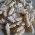 Ilóczkiné Hostya Erika Cooksnap-ja, amikor elkészítette a(z) Tejszínes csirkemelles penne receptet.