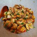 รูป Cooksnap ของ Amy Koo เมื่อเขาทำ ผัดหอยลายน้ำพริกเผา