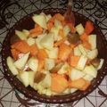 Shivani Varshney's cooksnap of when they made Fruit chat.