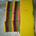 Cooksnap dari FeLma FinGky Malunto untuk resep Bolu Rainbow
