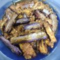 Cooksnap It's TJ semasa beliau membuat Sambalado Terung Dan Ikan Goreng.