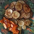 El cooksnap de Belen Moreno cuando hizo Parrillada de verduras.