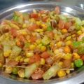 Kusum Parmar's cooksnap of when they made મકાઈ ચાટ.