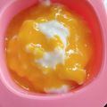 Cooksnap dari Fitri Bunga untuk resep Mpasi 9 bulan bubur sumsum kuah mangga