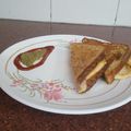 Nilu Rastogi's cooksnap of when they made Toast sandwich.