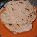 El cooksnap de Flor cuando hizo Chapatis.