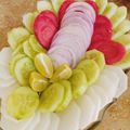 Umme Ahmad's cooksnap of when they made Salad, cucumber and onion🥒🧅🥒🧅.