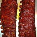 Dean.glow's cooksnap of when they made Baked BBQ Baby Back Ribs.