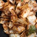 Cooksnap dari Mrs. Khan untuk resep Kripik Sanjai (balado cassava chips)