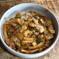 Chris Jacobs's cooksnap of when they made Easy Peasy Cheesy Fusilli - Pasta Bake with Sausage.