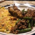 Cooksnap dari Restu K untuk resep Buncis daging giling
