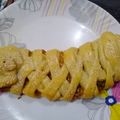 Misbah Rasheed Qureshì's cooksnap of when they made Chicken bread(fish shape).