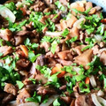 El cooksnap de Carmeta cuando hizo Brenjenas rellenas de carne 🍆😋.
