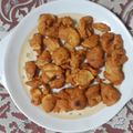 Gaurangi shukla's cooksnap of when they made Aloo Besan ki pakodi.