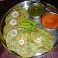 Nirmala Rajput का कुकस्नैप जब उन्होंने पालक मसाला पूरी(palak masala poori recipe in hindi) बनाया था।