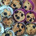 El cooksnap de Laura Marulanda cuando hizo Muffins de banana y arándanos.