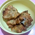 Cooksnap dari Marcelina Marsha untuk resep Bakwan Mie Daging finger food Mpasi 1th+