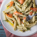 Linh's cooksnap of when they made Pasta with salmon and cream cheese.