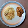 SHYAMALI MUKHERJEE's cooksnap of when they made চিকেন বিরিয়ানি (কুকারে)(chicken biyani recipe in Bengali).
