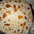 Hina Ibrahim's cooksnap of when they made Mazaydaaar Aloo ka paratha.