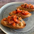 Yui Miles's cooksnap of when they made Tomato, garlic and basil bruschetta.