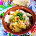 El cooksnap de Andrea Fernanda Martinez cuando hizo Humita en olla (con mucho queso) 🌽 🧀.