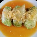 Cooksnap dari Made Mini untuk resep Sawi Gulung Aci (Siomay Aci)