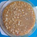 El cooksnap de Teresita Felíz cuando hizo Garbanzos con mote.