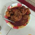 Cooksnap Aeya Cahaya semasa beliau membuat Ayam Masak Merah Simple.