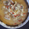El cooksnap de Hector Estigarribia cuando hizo Pira caldo.