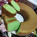 Cooksnap dari DhieQha Ieqa untuk resep Bolu pandan panggang