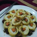 Cooksnap dari Novitha_rakhamawatie untuk resep Nasi gulung, telur sosis asam manis