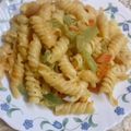 Shyla khaan का कुकस्नैप जब उन्होंने मसाला पास्ता (Masala Pasta recipe in hindi) बनाया था।