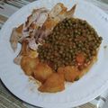 Cooksnap από ΧΡΙΣΤΙΝΑ ΛΑΣΚΑΡΑΚΗ στη συνταγή Μπιζέλι κοκκινιστό με κοτόπουλο