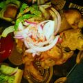 Rani Soni's cooksnap of when they made Spring Onion Pakoda (Pakora).